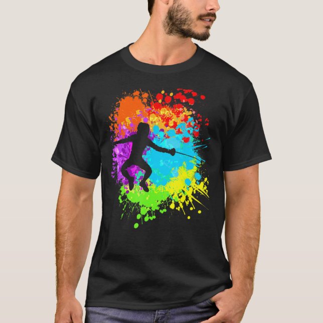 Fencing 1 T-Shirt (Front)