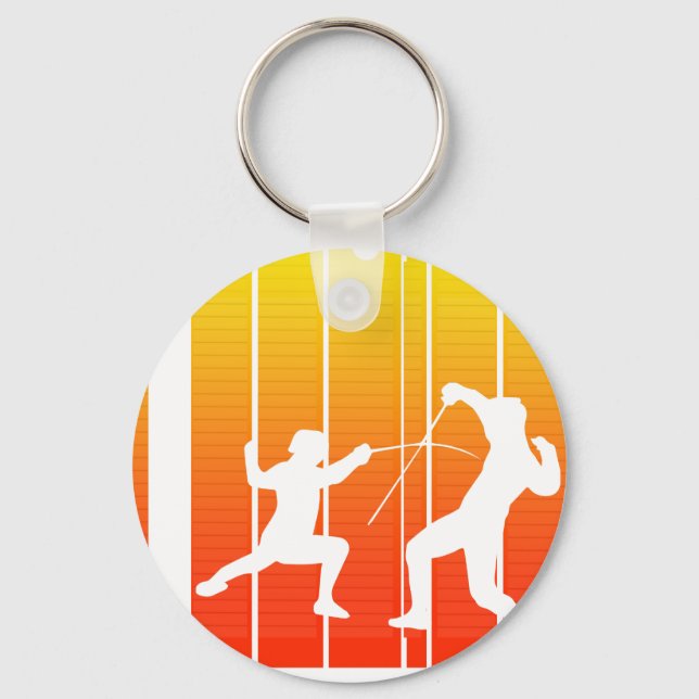 Fencing 2 keychain (Front)