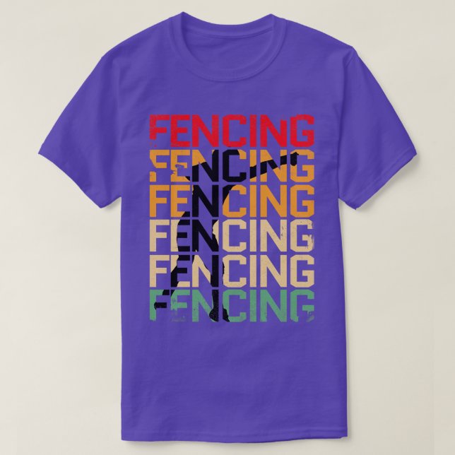 fencing 2 T-Shirt (Design Front)