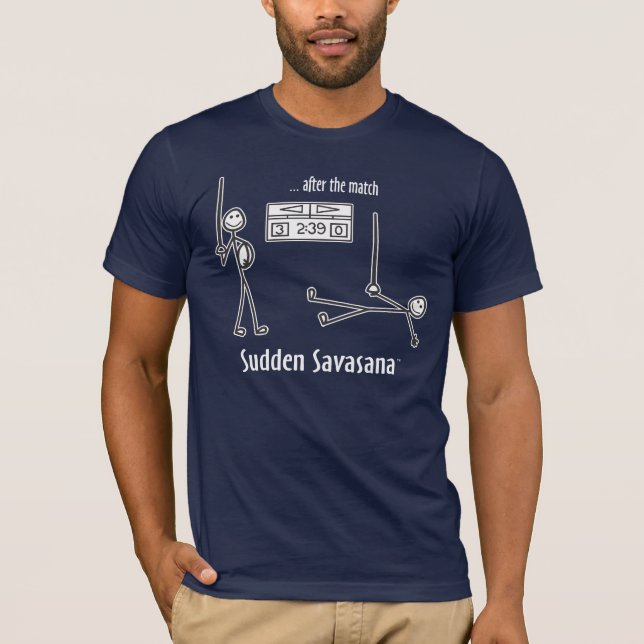 Fencing After a Match T-Shirt (Front)