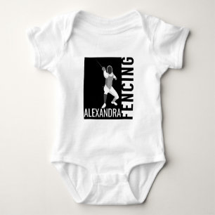 Fencing Baby Bodysuit