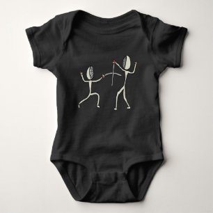 Fencing Baby Bodysuit