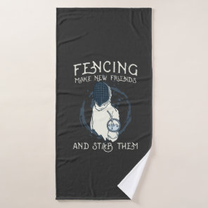 Fencing Bath Towel