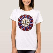 Fencing Bear at Prayer Mandala Logo (Without Text)