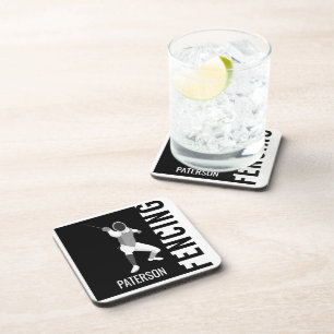 Fencing Beverage Coaster