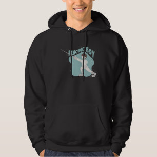 Fencing Boy Fencing Club Hoodie
