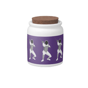 Fencing Candy Jar