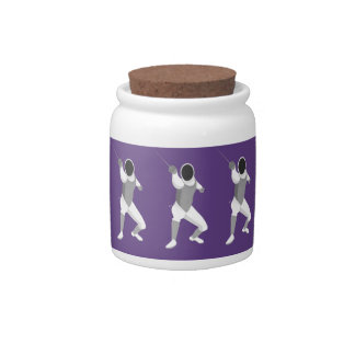 Fencing Candy Jar