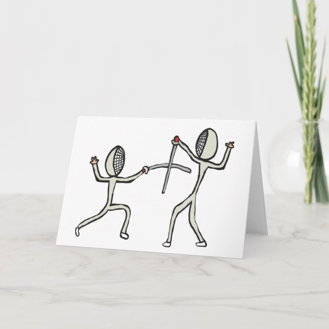 Fencing Card (Front)