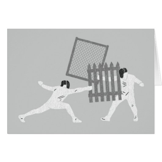 Fencing Cards (Front Horizontal)