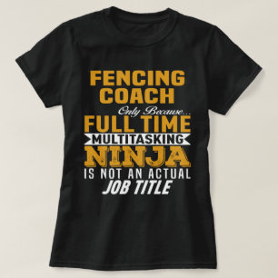 Fencing Coach T-Shirt