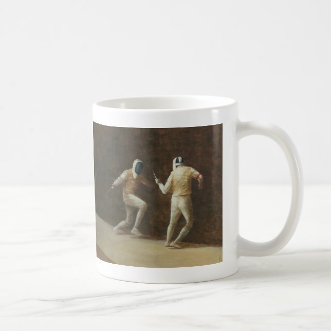 Fencing Coffee Mug (Right)