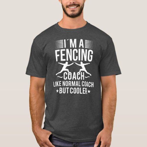 Fencing Dad Fencer Fence Son Daughter  T_Shirt