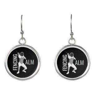 Fencing Earrings