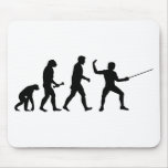 Fencing Evolution Mouse Pad