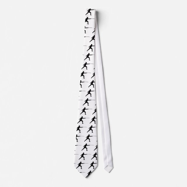 Fencing fencer neck tie (Front)