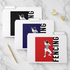 Fencing File Folder