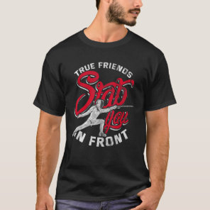 Fencing  For Boys Coach Rapier Men Women  Ideas 3 T-Shirt