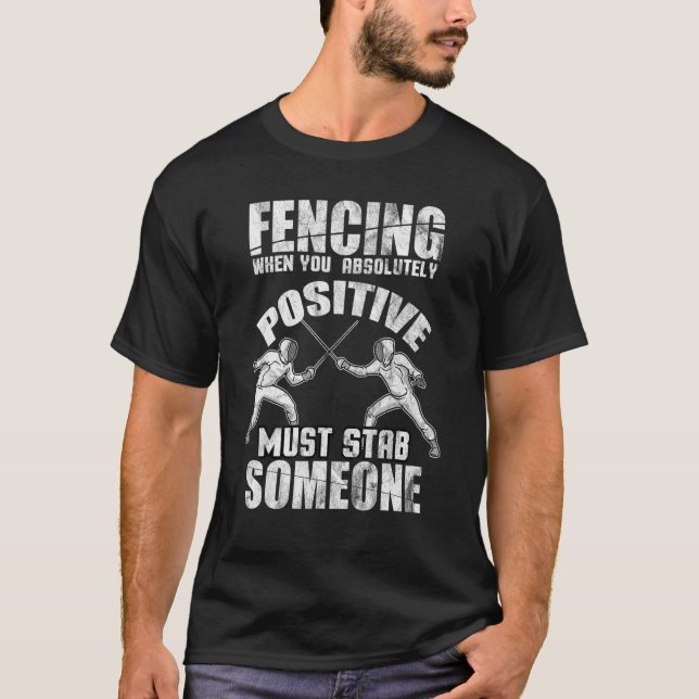 Fencing  For Men Rapier Coach Boys Women  Ideas 2 T-Shirt (Front)
