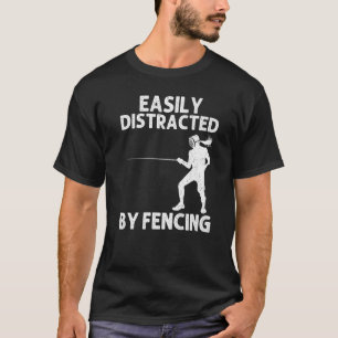 Fencing For Men Women Fencer Sword Sports T-Shirt