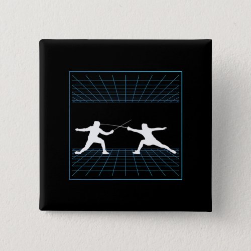 Fencing Game gamer fencer sport fencing Button