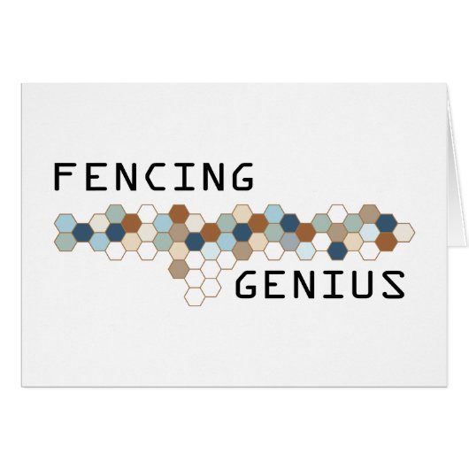 Fencing Genius Cards (Front Horizontal)