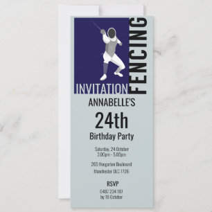 Fencing Invitation