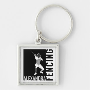 Fencing Keychain