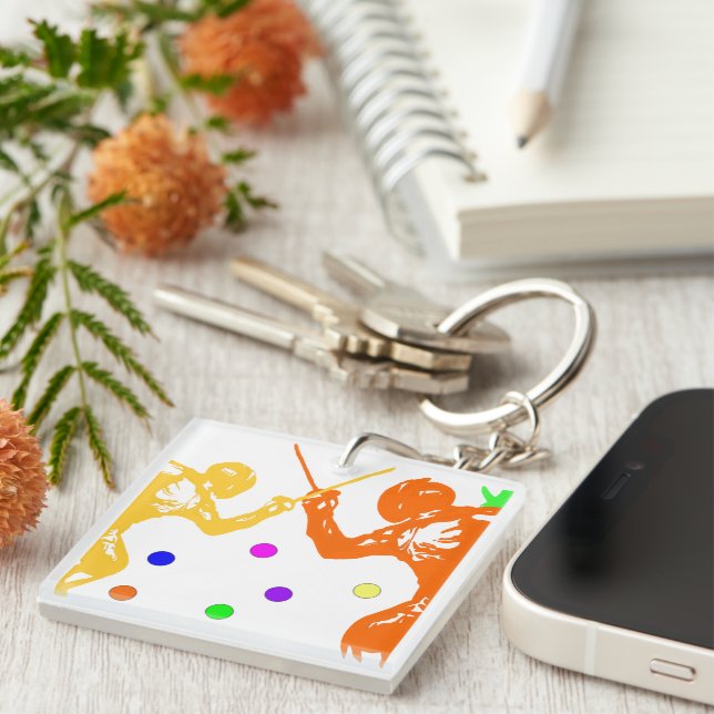 Fencing   keychain (Front Right)