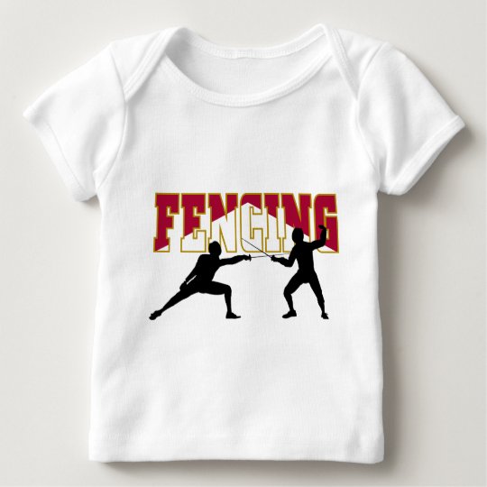Fencing Match Baby T-Shirt