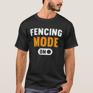 Fencing Mode on T-Shirt