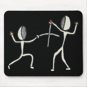 Fencing Mouse Pad