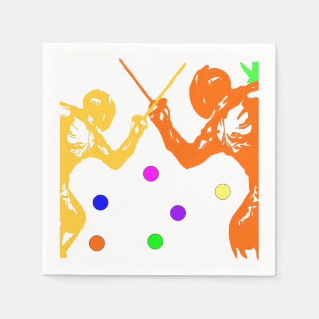 Fencing     napkins (Front)