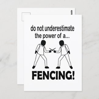 Fencing Never Underestimate The Power Of A Fencing