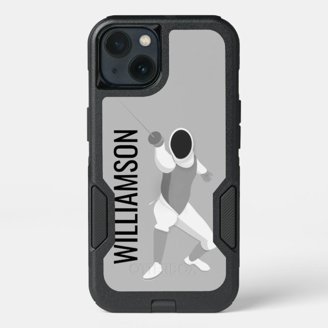 Fencing Otterbox iPhone Case (Back)