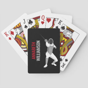 Fencing Poker Cards
