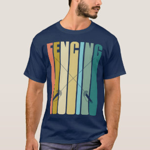 Fencing Retro Sport family T-Shirt