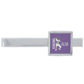 Fencing Silver Finish Tie Bar