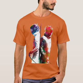 fencing sport art fencing sport T-Shirt