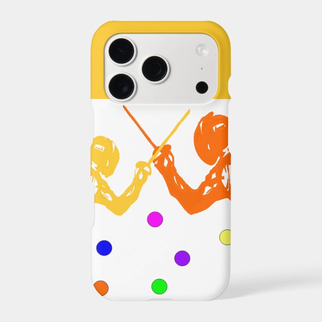 Fencing   Sport  Iphone Case (Back)