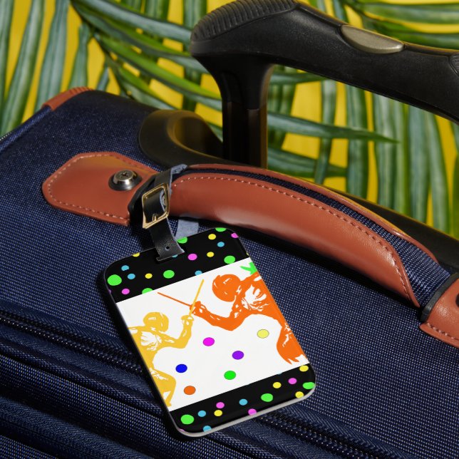 Fencing   Sport    Luggage Tag (Front Insitu 1)