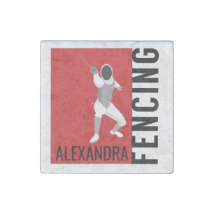 Fencing Stone Magnet
