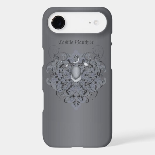 Fencing Swords Foil Epee Sabre Black iPod Touch (5th Generation) Case (Back)