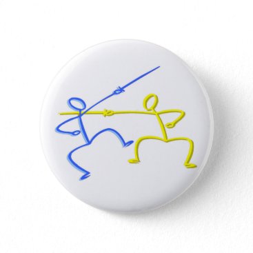 Fencing T-shirts and Gifts. Button