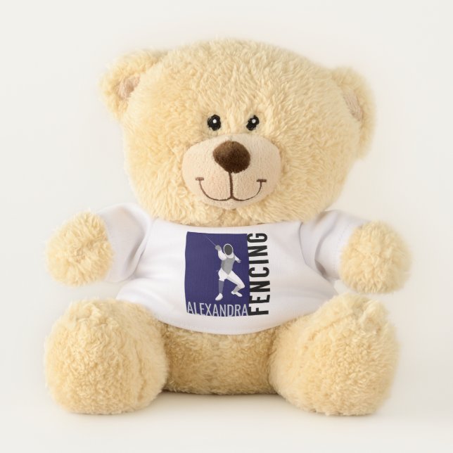 Fencing Teddy Bear (Front)