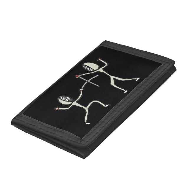 Fencing Tri-fold Wallet (Bottom)