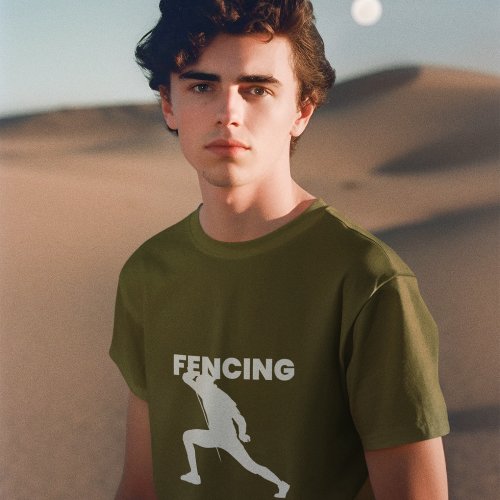 Fencing Warrior T_Shirt