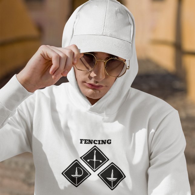 Fencing with Style Hoodie (Creator Uploaded)