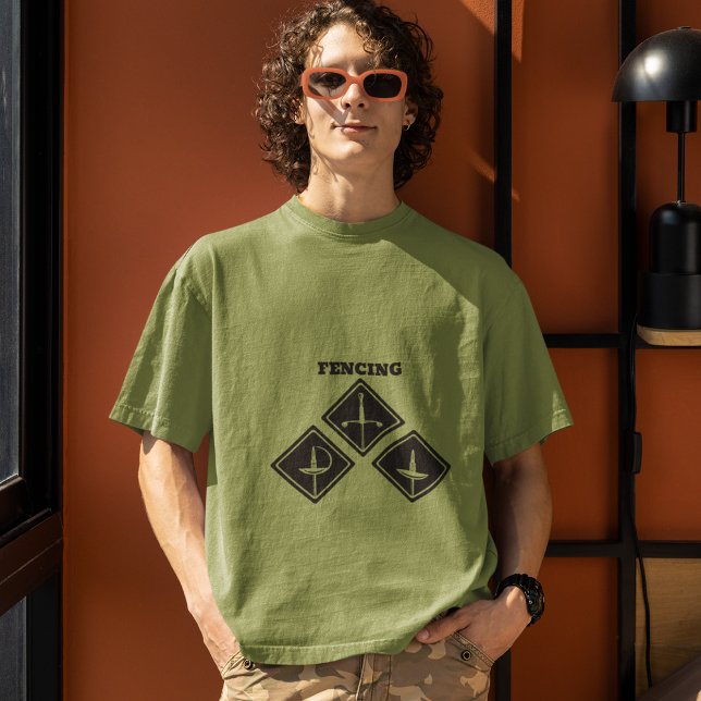 Fencing with Style T-Shirt (Creator Uploaded)