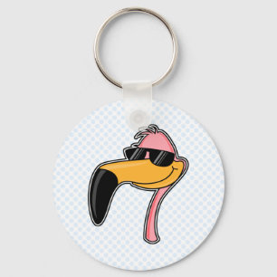 Fender Flamingo Keychain